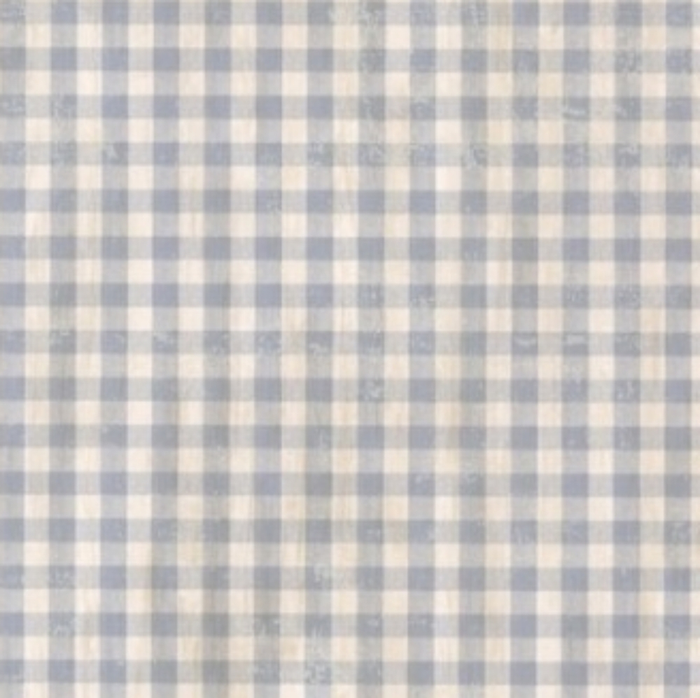 Wallpaper Blue Greer Gingham Check